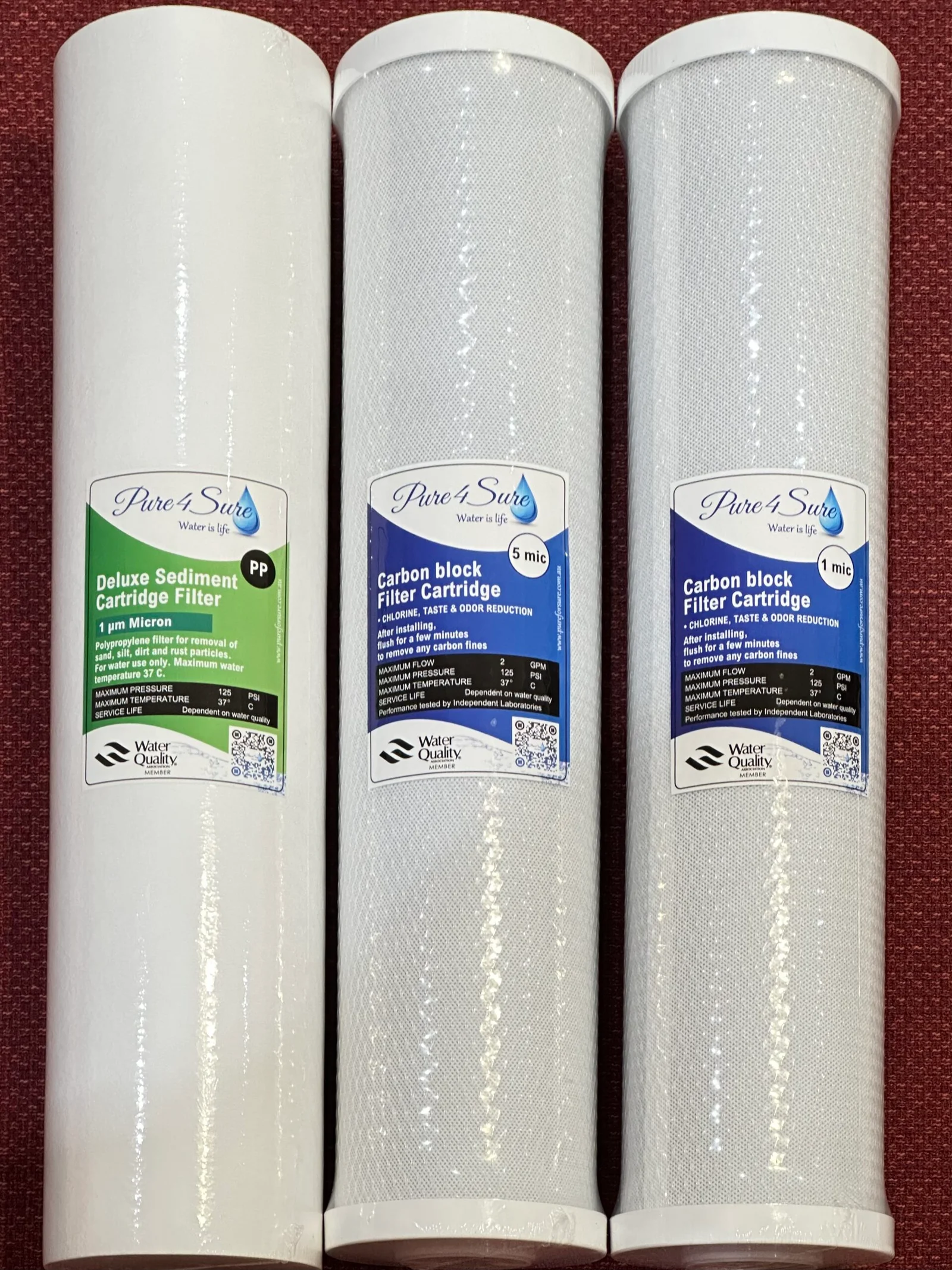 Cartridges for Whole House Water Filtration System – 20 inch x 4.5 inch