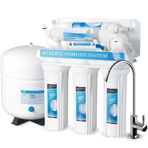 6-Stage Reverse Osmosis Under Sink Drinking Water Filtration System with Alkaline Mineral pH filter